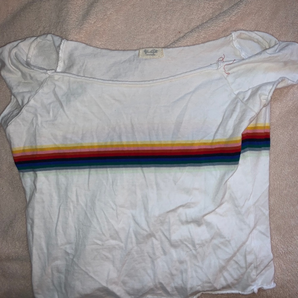 john galt off the shoulder top
